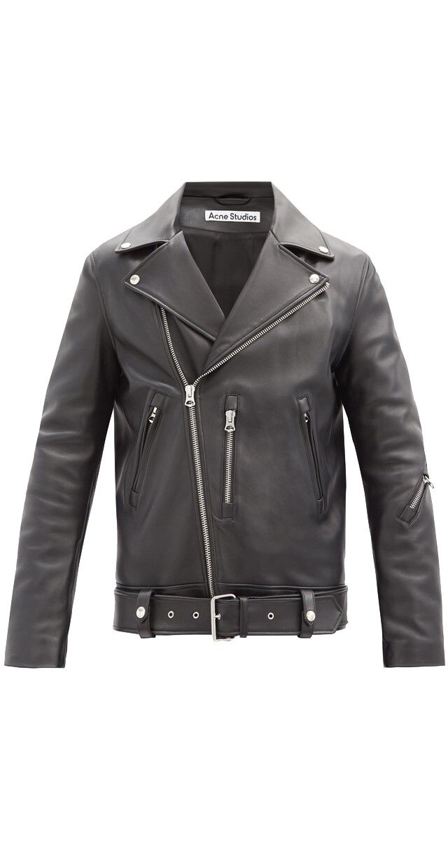 Biker em pele, € 1400, Acne Studios