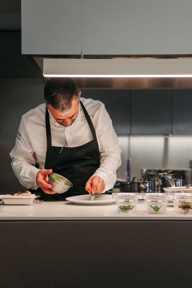 Chef Vincent Farges, no Epur.