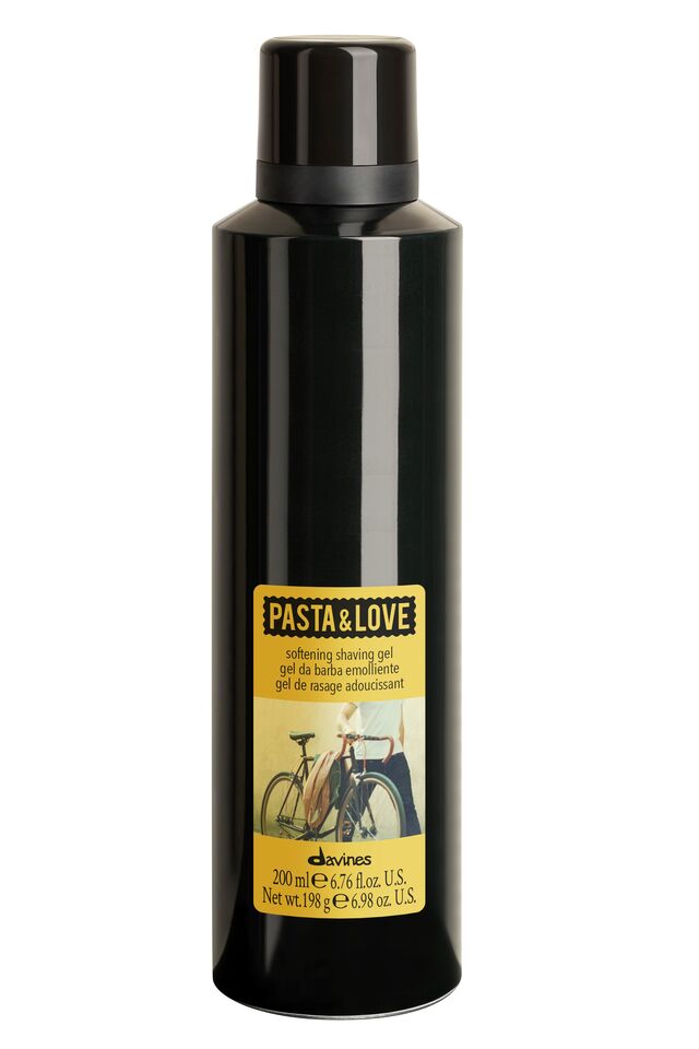 Gel-espuma de barbear Pasta & Love, €24, Davines