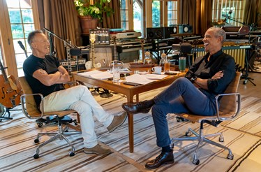 De que falam Barack Obama e Bruce Springsteen no seu novo podcast?