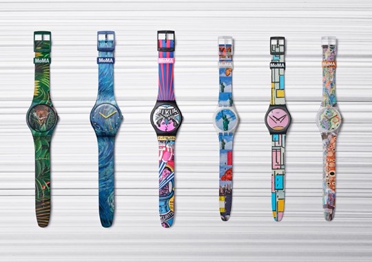 Swatch colabora com MoMA de Nova Iorque para criar arte no pulso