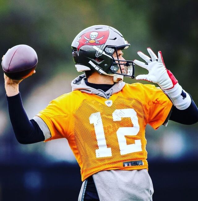 Esta foi a primeira época de Tom Brady com os Tampa Bay Buccaneers