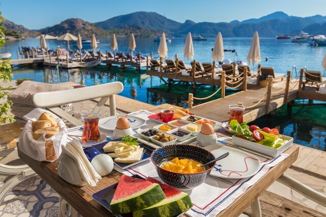 A guesthouse Losta Sahil Evi oferece uma experiência privilegiada para que possa apreciar a Turquia no seu melhor