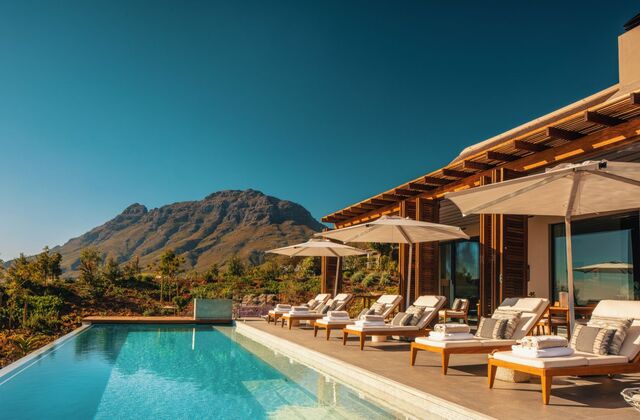 O Hotel Delaire Graff Estate na Cidade do Cabo também foi um projetado pela David Collins Studio