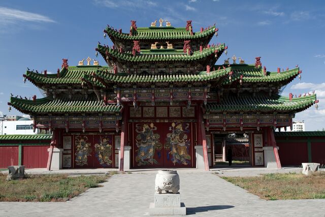 Museu do Palácio de Bogd Khan em Ulaanbaatar, Mongólia