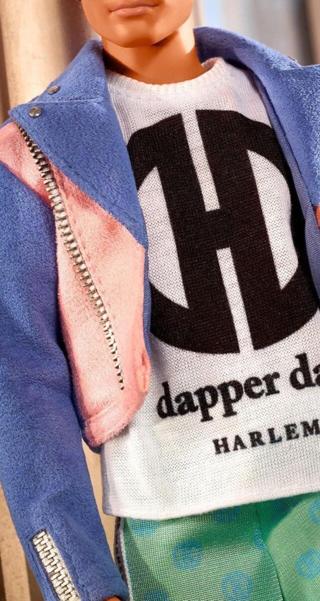Boneco Ken, Dapper Dan x Ken ©Instagram barbiestyle