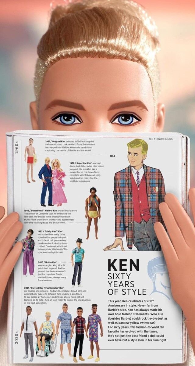 O estilo no aniversário do boneco Ken ©Instagram barbiestyle