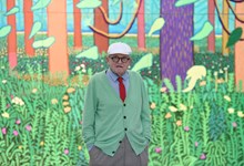 David Hockney: "O stress é preocuparmo-nos com o futuro. A arte é agora".