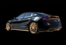 Um Tesla revestido a ouro, o mais caro do mundo