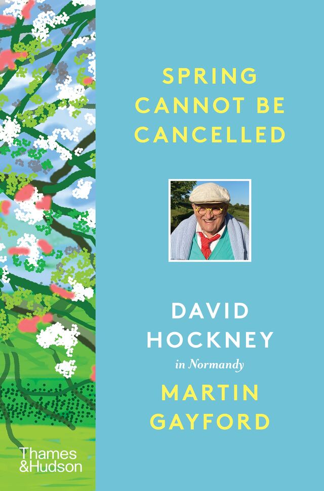 O livro Spring Cannot Be Cancelled de David Hockney e Martin Gayford
