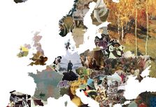 Este analista criou um mapa com os quadros mais famosos da Europa