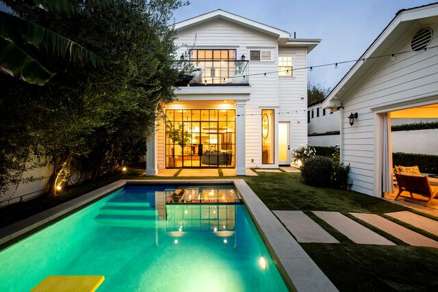 O exterior da casa da atriz Margot Robbie