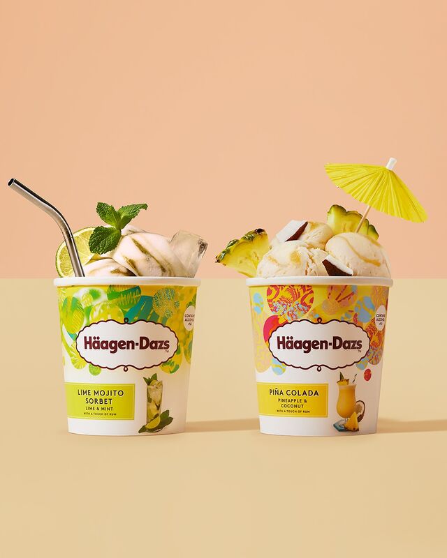 Häagen-Dazs e os seus novos sabores.