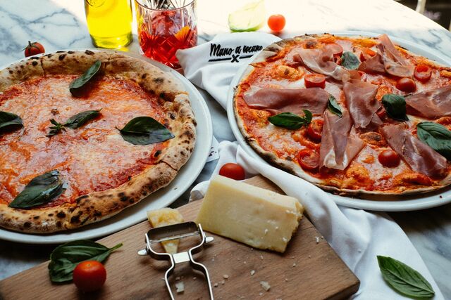 O ex-líbris da casa as pizzas.