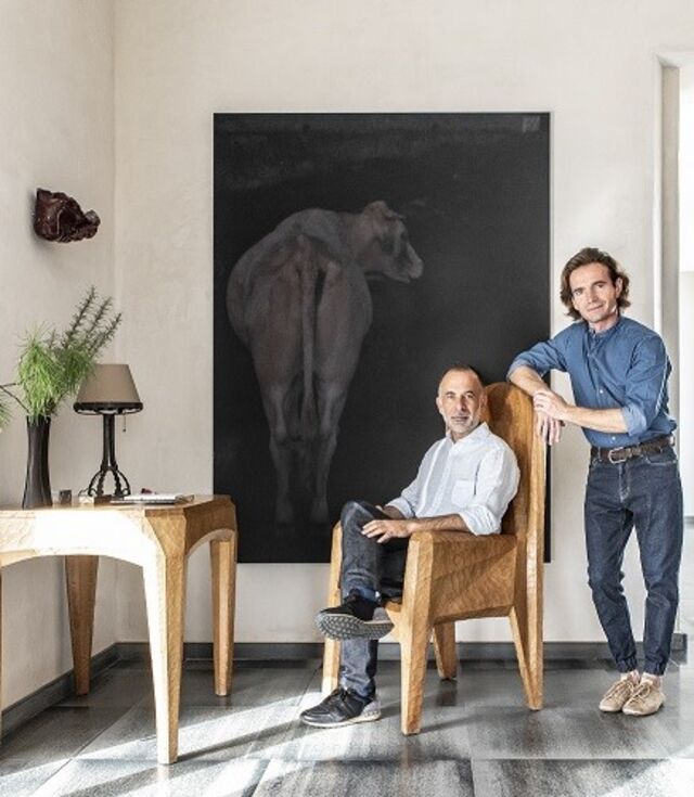 Os fundadores Vitor Borges e Franck Laigneau.