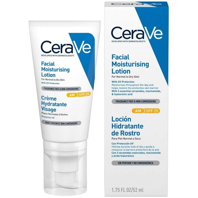 Loção Facial Hidratante AM, €13,10, Cerave