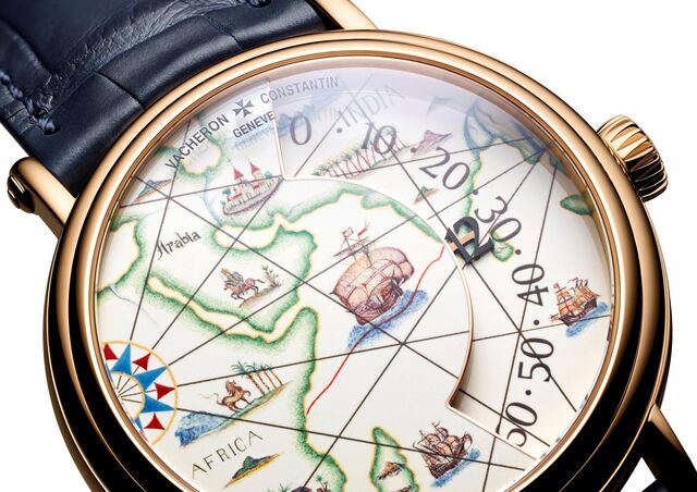Modelo Vacheron Constantin criado em homenagem a Vasco da Gama