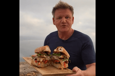 Assim é uma bifana para Gordon Ramsay, e o mundo já reagiu