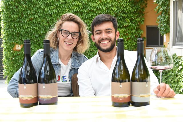 Patrícia Santos e Micael Batista.