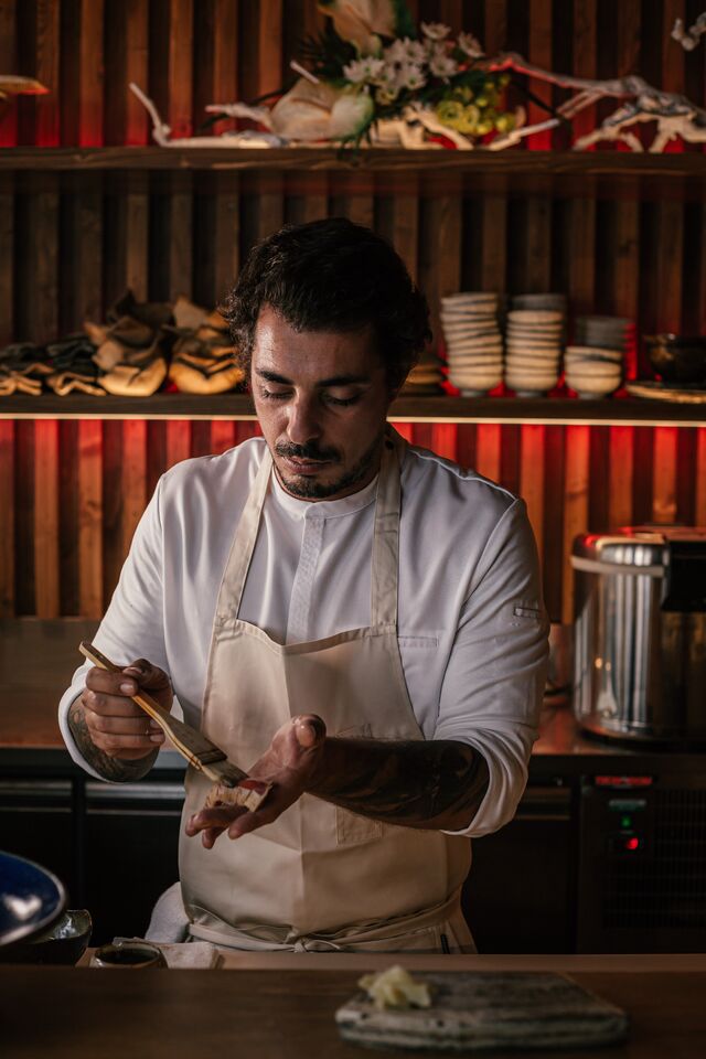 Tiago Penão, o chef.
