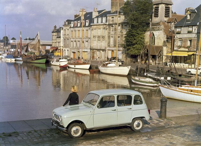 'Renault 4', modelo da Renault dos anos 60.