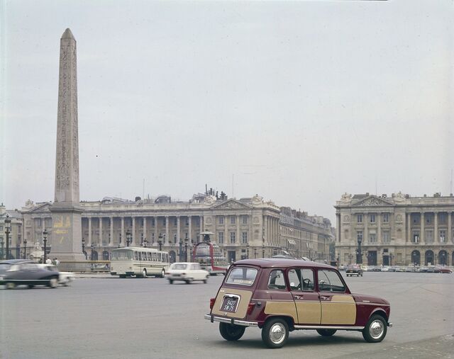 'Renault 4', modelo da Renault dos anos 60.