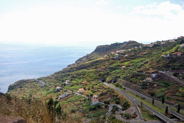 A vista deslumbrante da ilha, durante a Wine Tour.