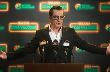Paulo Futre na nova campanha d'A Nossa Aposta
