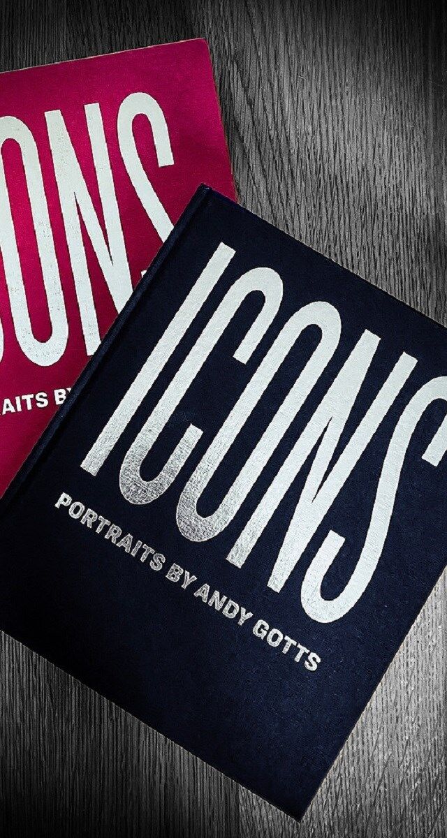 Livro Icons – Portraits by Andy Gotts, €38, Scala.