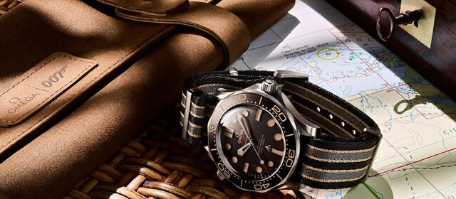 Relógio Seamaster Diver 300M, da Omega.