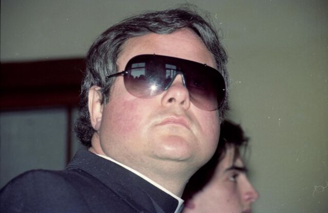 O réu, padre acusado de matar o jovem Luís Miguel Escórcio Correia, de 15 anos, encontrado sem vida na manhã de 2 de maio de 1992.