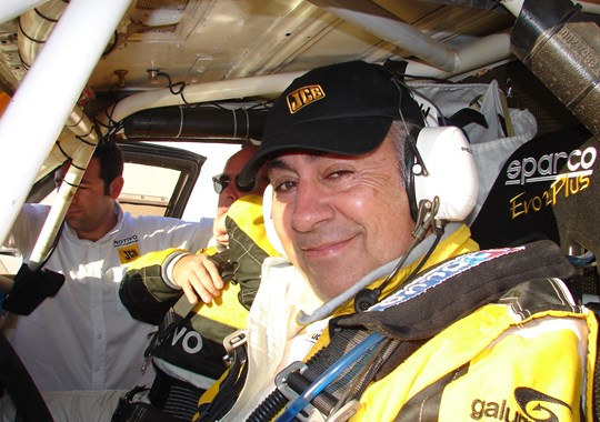 José Gameiro, o piloto mais velho a participar numa prova de todo-o-terreno a contar para a taça do mundo