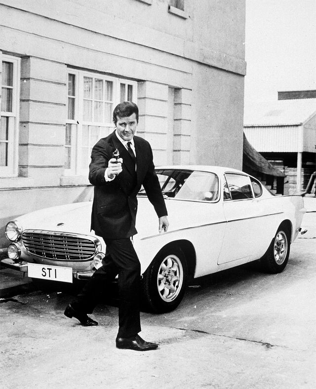 Simon Templar, a personagem central de O Santo, conduzia o modelo.