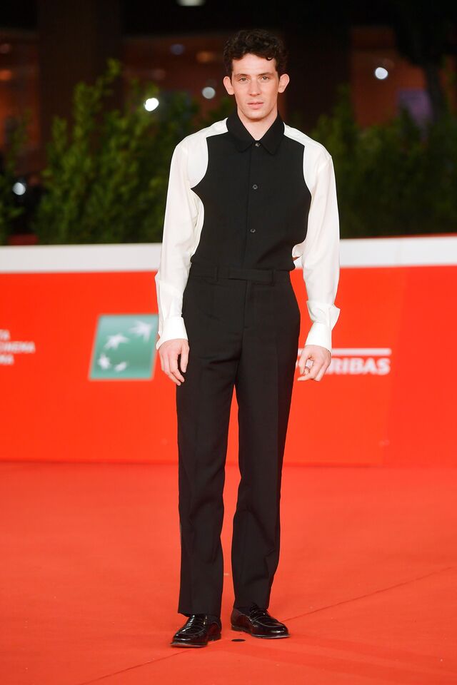 Josh O’Connor na estreia do Filme 'Mothering Sunday' no Festival de cinema de Roma, Outubro 2021