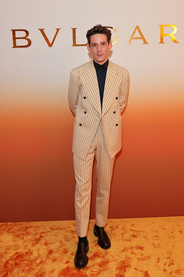 Josh O´Connor na gala de Alta Joalharia da Bulgari em Londres, Outubro 2021