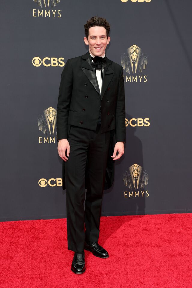 Josh O’Connor na entrega de prémios Emmys em Los Angeles, Setembro 2021