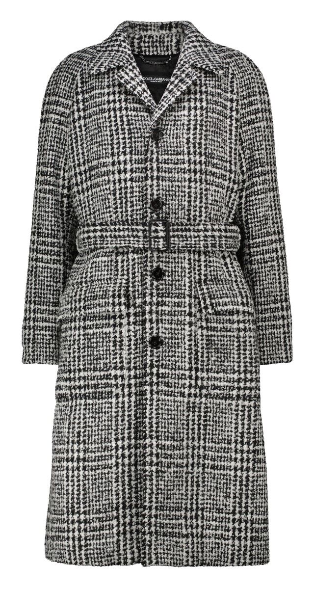 Casaco em lã, €2250, Dolce & Gabbana