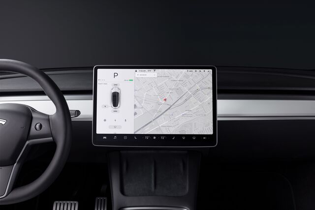 Touchscreen do Model Y, Tesla