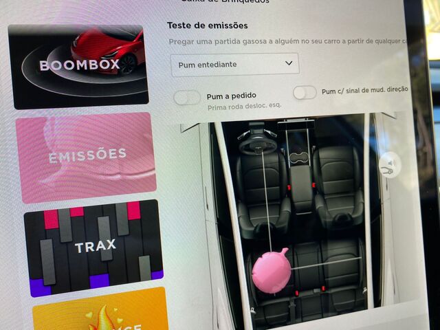Touchscreen do Model Y, Tesla