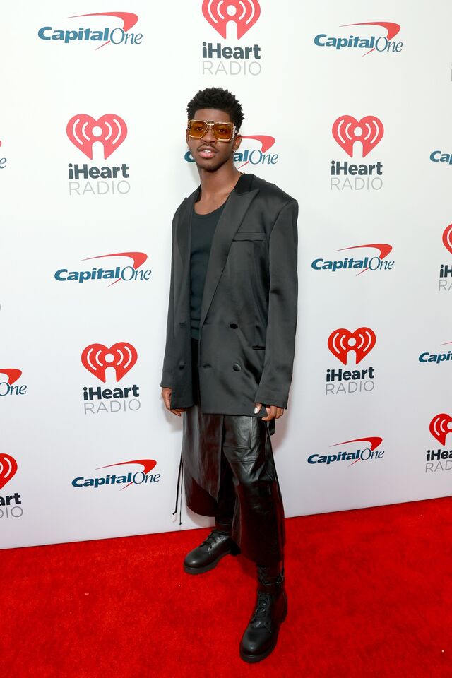 Na festa da IHeartRadio em Los Angeles, 3 de Dezembro