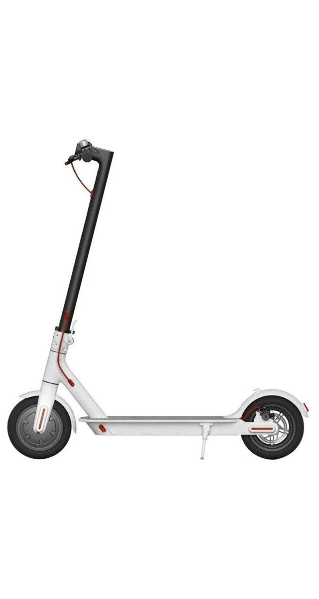 Mini trotinete elétrica portátil e dobrável, autonomia 30 Km, € 649,60, Xiaomi.