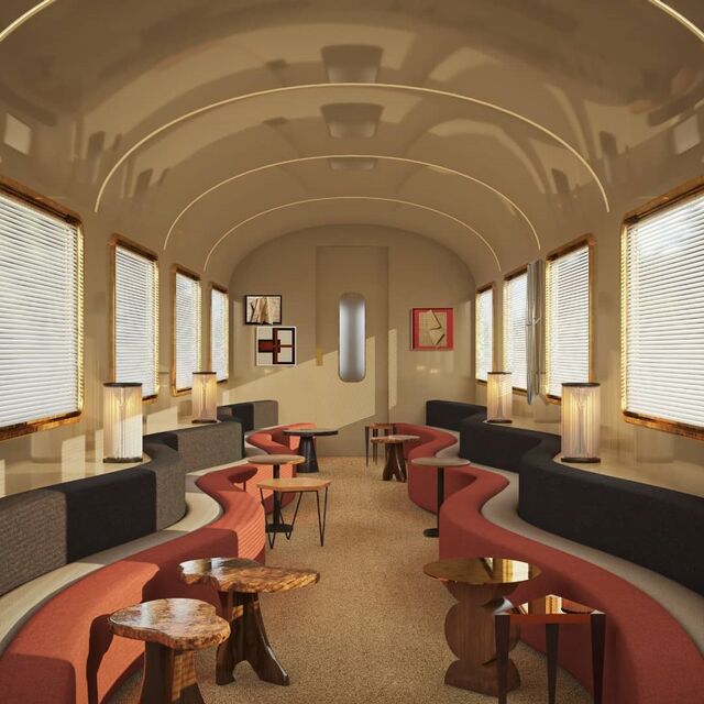 Interior do La Dolce Vita