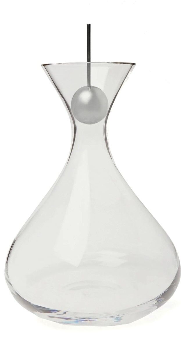 Decanter em cristal, € 125, L’Aelier du vin