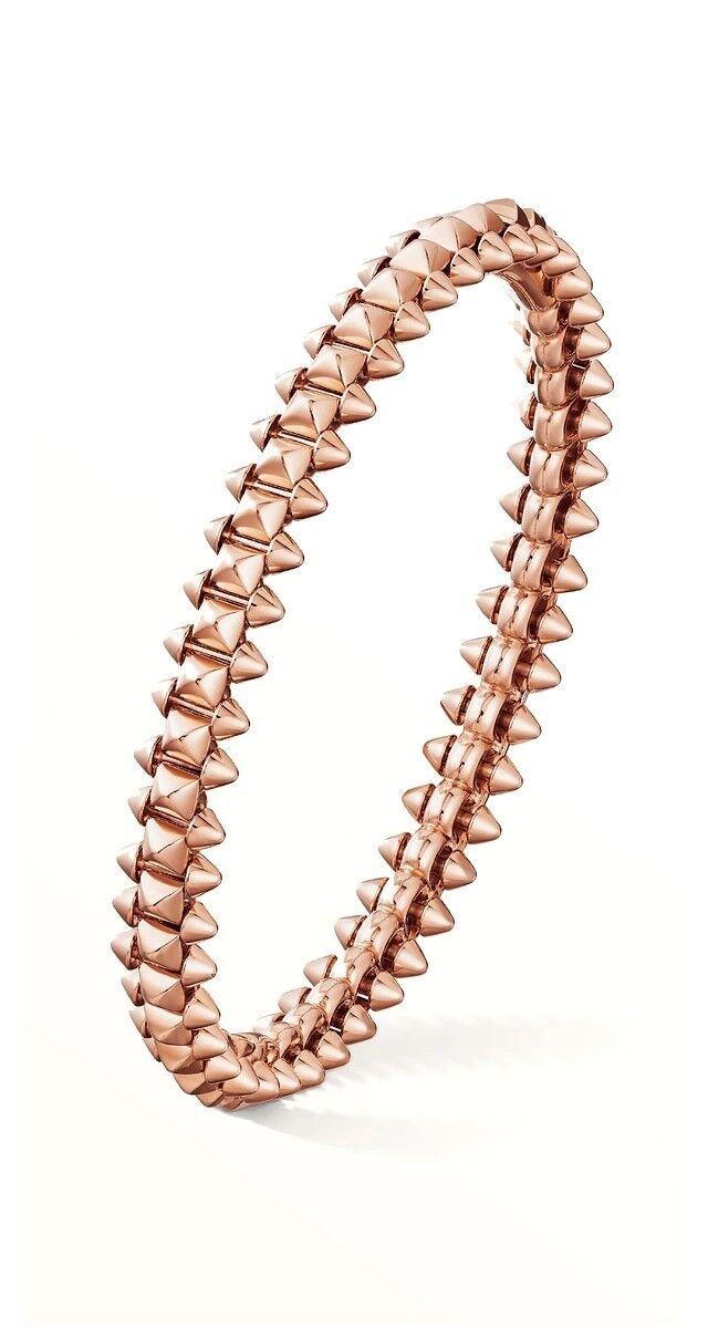 Pulseira Clash em ouro rosa, media € 9250, Cartier