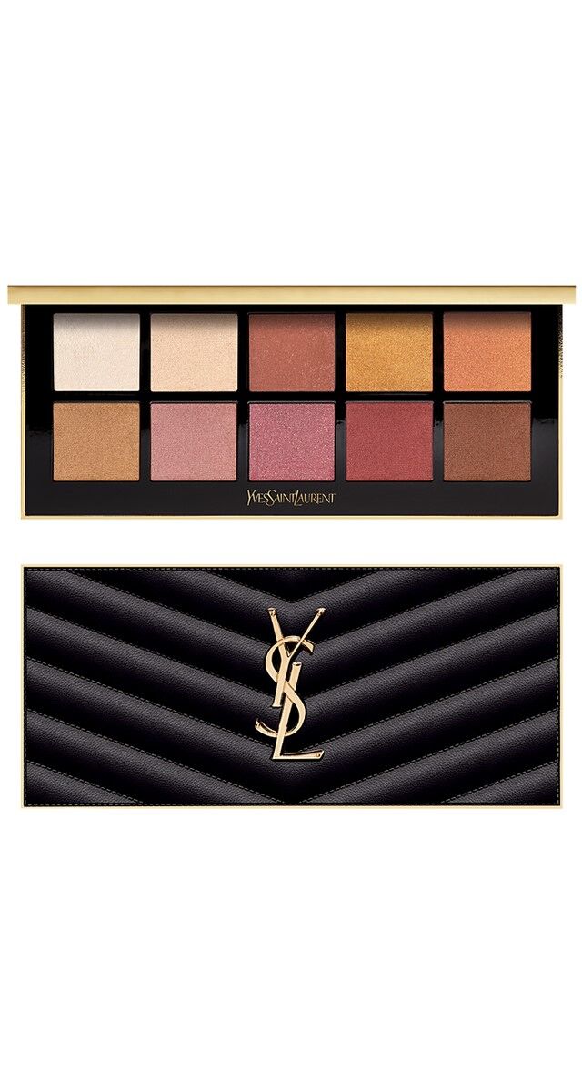Clutch palete de 10 sombras de olhos Couture Colour Clutch – Saharienne, € 85, Yves Saint Laurent