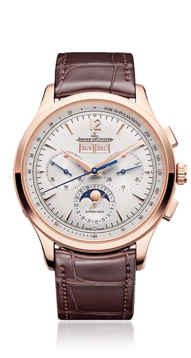 Relógio Master Control Chronograph Calendar em ouro rosa, € 29.400, Jaeger-LeCoultre na David Rosas
