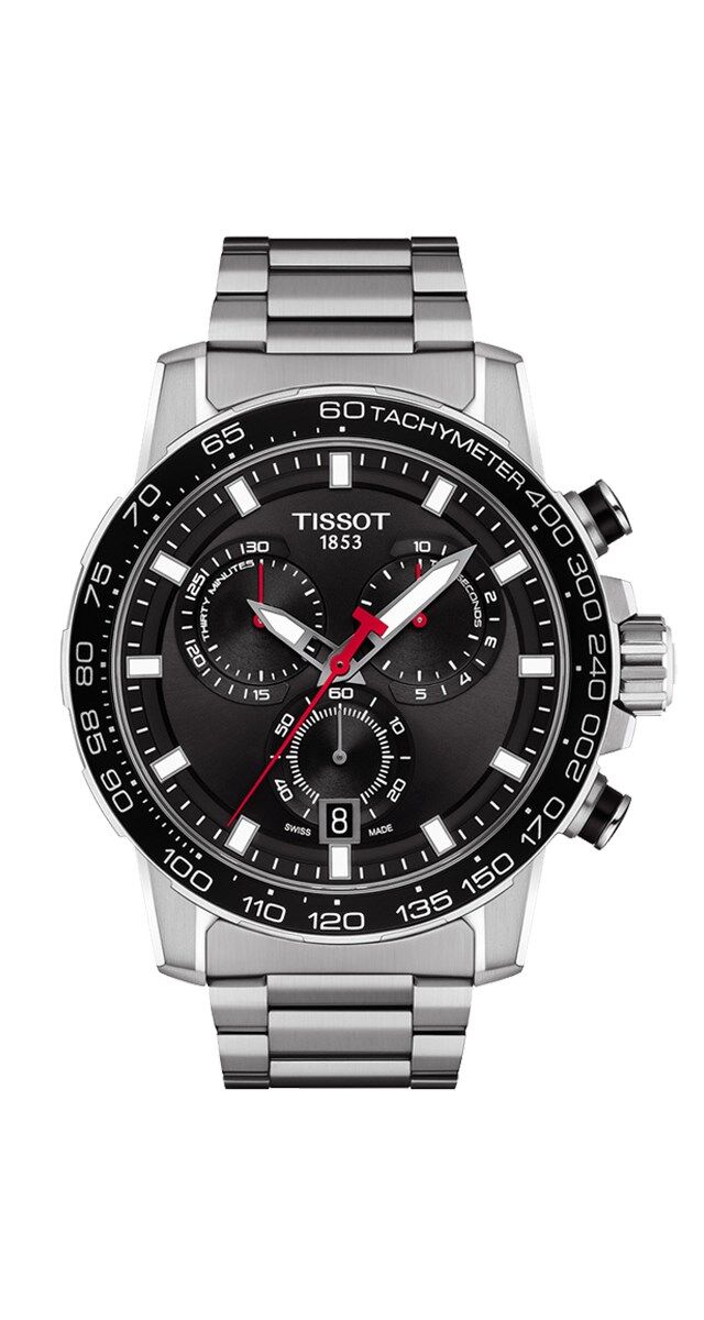 Relógio Supersport Chrono em aço, € 455, Tissot na Boutique dos Relógios
