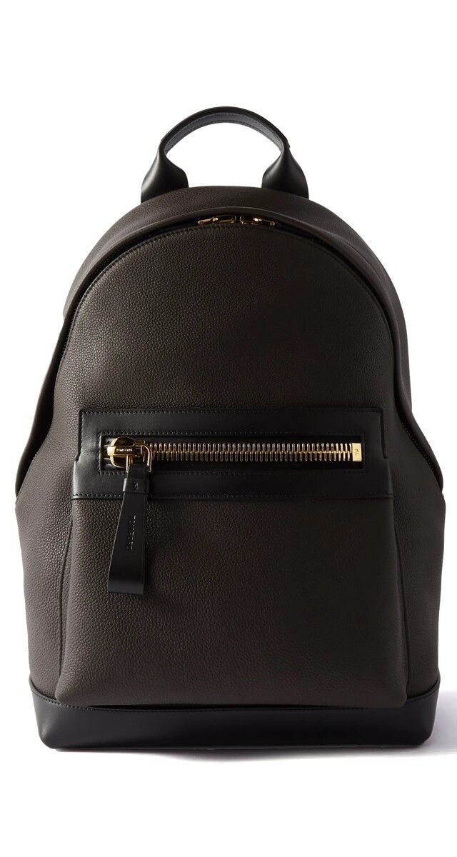Mochila em pele, € 2690, Tom Ford