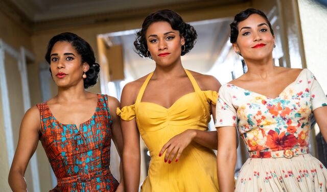 Ariana DeBose (Anita), ao centro, em West Side Story