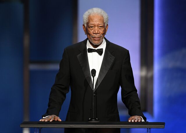 Morgan Freeman durante o 47º AFI Life Achievement Award em homenagem a Denzel Washington, 2019